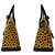 Borsa Louis Vuitton Vintage Monogram Vernis Lockit MM Nero Giallo - vista 8
