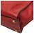 Borsa a mano e borsa a tracolla in pelle rossa Prada Rosso - vista 6