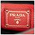Borsa a mano e borsa a tracolla in pelle rossa Prada Rosso - vista 9