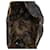 Borsa Prada Triangle Logo Plate Camouflage Nero Cachi  - vista 12