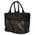 Borsa Prada Triangle Logo Plate Camouflage Nero Cachi  - vista 2