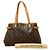 Borsa a tracolla Louis Vuitton Monogram Batignolles Horizontal Marrone - vista 12