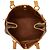 Borsa a tracolla Louis Vuitton Monogram Batignolles Horizontal Marrone - vista 9