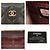 Cartera larga de cuero negro Matelassé Coco Mark CHANEL - vista 3