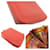 Hermès HERMES Azap Compact Silk Coin Purse Rose Orange  - vue 7