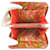 Hermès HERMES Azap Compact Silk Coin Purse Rose Orange  - vue 8