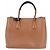 Borsa Tote Doppia da donna Prada Marrone - vista 2