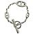 Hermès Bracciale Hermes Chaine d'Ancre Farandole ST in argento