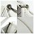 Hermès Borsa a tracolla corta Hermes Evelyne 16 TPM Bianco - vista 7