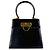 Gancini Borsa a mano in pelle Salvatore Ferragamo Nero
