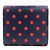 Portafoglio Bi-Fold Gucci blu navy e rosso - vista 2