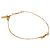 Bracciale Charm Saint Laurent D'oro Bronzo