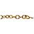 Bracciale Charm Saint Laurent D'oro Bronzo - vista 5