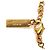Bracciale Charm Saint Laurent D'oro Bronzo - vista 8