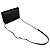 Borsa a tracolla in pelle nera Saint Laurent Nero - vista 10