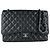 Timeless Borsa a Spalla Chanel Black Matelassé Nero