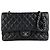 Borsa a Spalla Chanel Matelassé Double Flap Nero