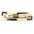 Barrette Chanel - Design Coco Mark Nero D'oro Crudo  - vista 5