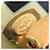 Barrette Chanel - Design Coco Mark Nero D'oro Crudo  - vista 7