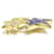 Spilla Chanel Coco Mark Star Argento Blu D'oro Blu navy  - vista 4