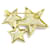 Spilla Chanel Coco Mark Star Argento Blu D'oro Blu navy  - vista 5