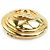 Spilla in metallo dorato Chanel D'oro - vista 3