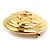Spilla in metallo dorato Chanel D'oro - vista 4