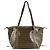 Borsa a tracolla in pelle Fendi Zucchino Marrone - vista 3