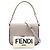 Fendi Lederhandtasche Schultertasche Grau - Ansicht 17