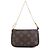 Louis Vuitton Monogram Mini Pochette Accessoires Marrone Monogramma