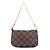 Louis Vuitton Mini Pochette Accessoires Marrone Multicolore Damier ebene - vista 3