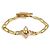 Bracciale Charm Flower Power Louis Vuitton Rosa D'oro