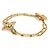 Bracciale Charm Flower Power Louis Vuitton Rosa D'oro - vista 3
