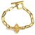 Bracciale Charm Flower Power Louis Vuitton Rosa D'oro - vista 4