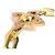 Bracciale Charm Flower Power Louis Vuitton Rosa D'oro - vista 8