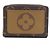 Louis Vuitton Monogram Reverse Bi-fold Wallet Braun Monogramm