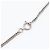 Collana con pendente Coco Mark di CHANEL Nero Argento - vista 6