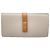 Cartera larga vertical de piel de becerro Soft Grain Loewe Castaño Naranja