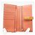 Cartera larga vertical de piel de becerro Soft Grain Loewe Castaño Naranja - vista 11