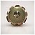 Chanel Coco Mark Brosche mit farbigem Stein Mehrfarben Golden - Ansicht 2