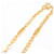 Collana a catena lunga Coco Mark CHANEL D'oro  - vista 5