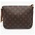 Borsa a tracolla Louis Vuitton Monogram Musette Tango Marrone - vista 2