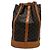 Borsa a tracolla Louis Vuitton Monogram Randonee GM Marrone