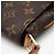 Borsa a tracolla Louis Vuitton Monogram Musette Tango Marrone - vista 10