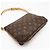 Borsa a tracolla Louis Vuitton Monogram Musette Tango Marrone - vista 6
