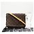 Borsa a tracolla Louis Vuitton Monogram Musette Tango Marrone - vista 3