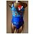 Autre Marque Liberti Beachwear einteiliger Badeanzug in Blau mit Blumenprint - Ansicht 2