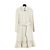 Burberry JW Anderson Impermeable FR36 38 Trench Coat de Algodón con Volantes y Cinturón Beige UK8 US4