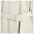 Burberry JW Anderson Impermeable FR36 38 Trench Coat de Algodón con Volantes y Cinturón Beige UK8 US4 - vista 2