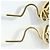 Orecchini Louise LV Circle da donna Louis Vuitton D'oro - vista 3